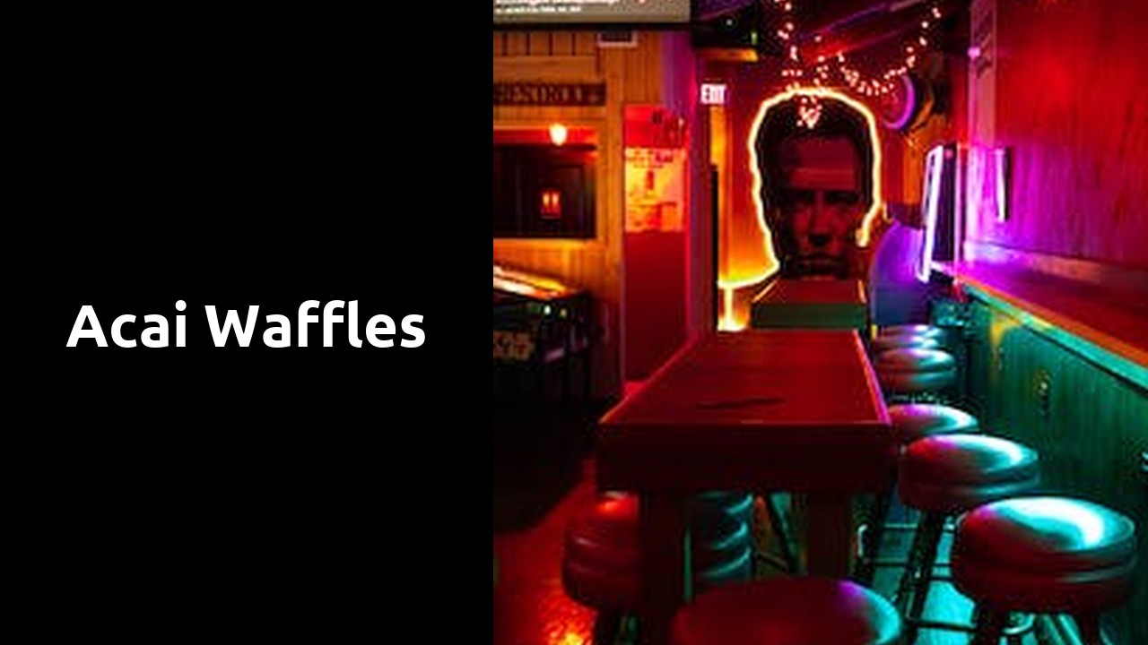 Acai Waffles